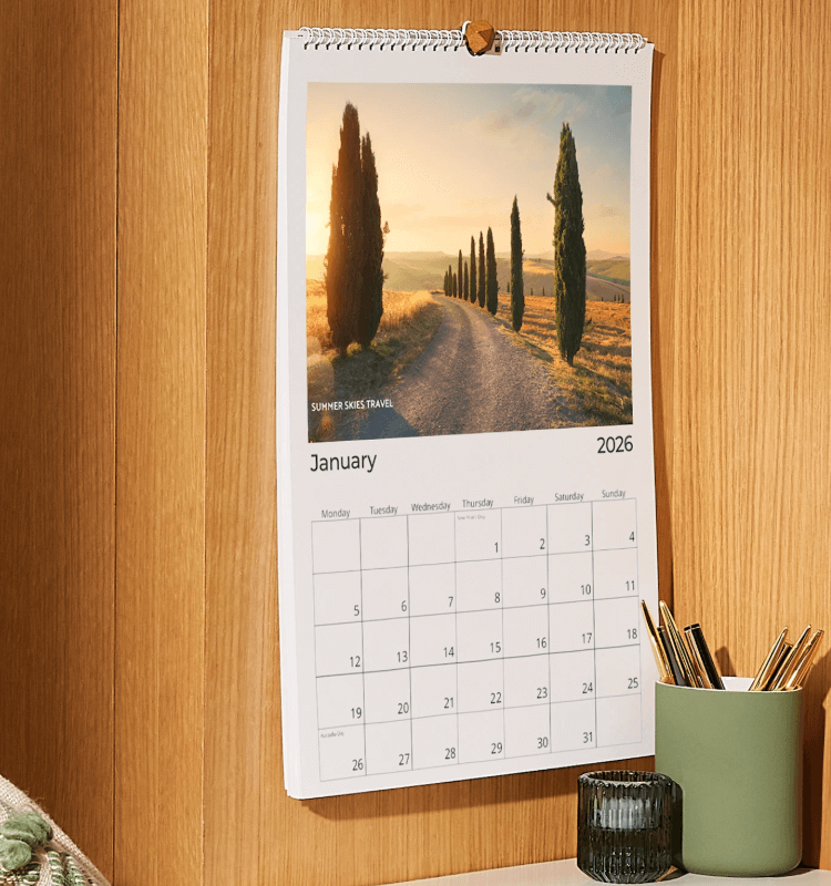 Personalized Wall Calendars 2026